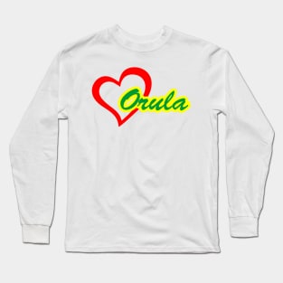 Heart Orula Long Sleeve T-Shirt